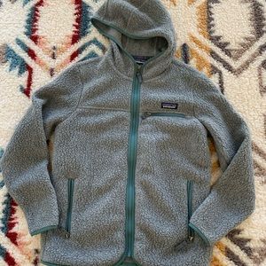Patagonia Women's Retro Pile Fleece Hoody Size SMALL